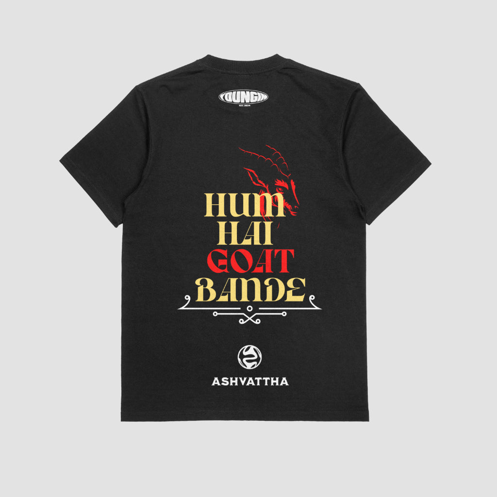 GOAT - Ashvattha Merch | Oversized Short Sleeve T-Shirt