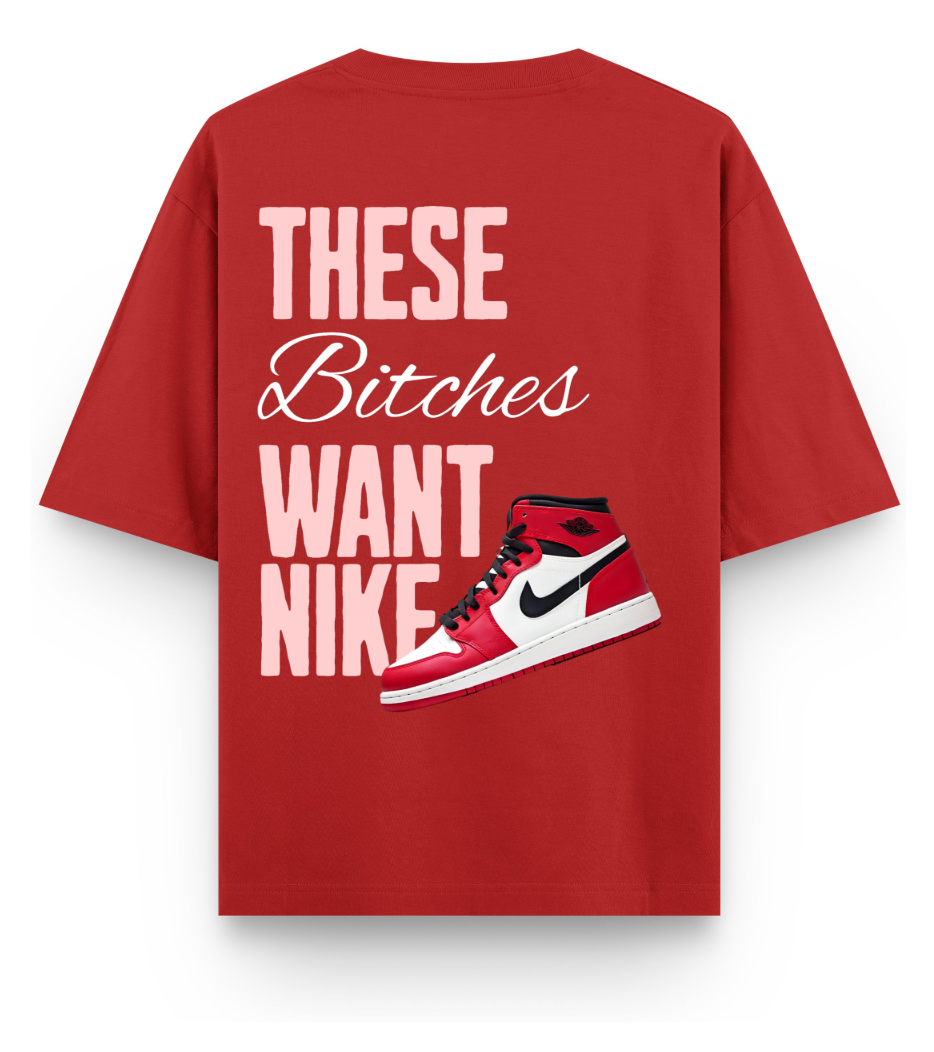 Blond Frank Ocean | YNGN Iconic | Short Sleeve Oversized T-shirt | Red | White
