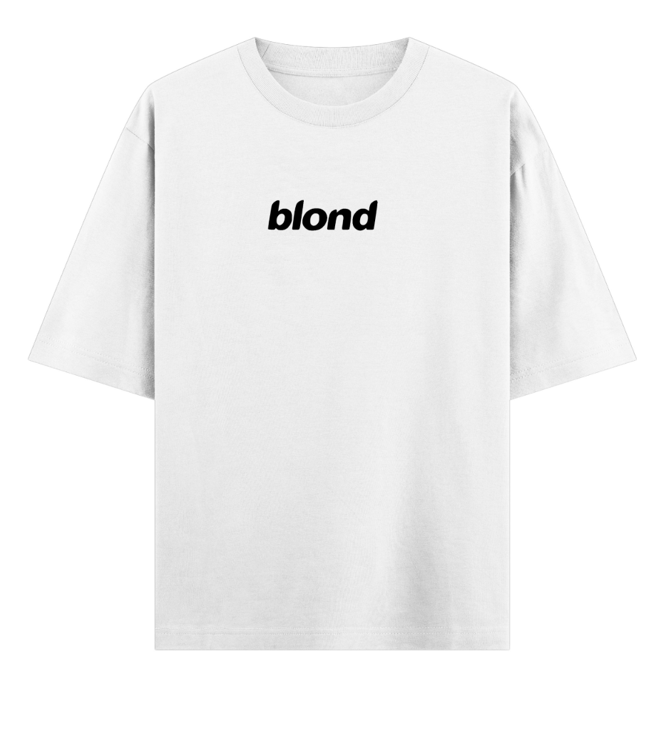 Blond Frank Ocean | YNGN Iconic | Short Sleeve Oversized T-shirt | Red | White