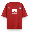 Marlboro F1 Racing | YNGN Iconic | Oversized Short Sleeve T-shirt | Red