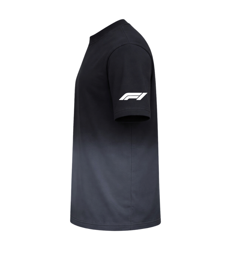 Marlboro F1 Racing | YNGN Iconic | Black Ombré Washed Boxy Fit T-shirt