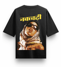 Nakchadi | YNGN Bold | Short-Sleeve Oversized T-shirt | Black