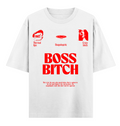 Boss Bitch | YNGN Bold | Short sleeve oversized t-shirt