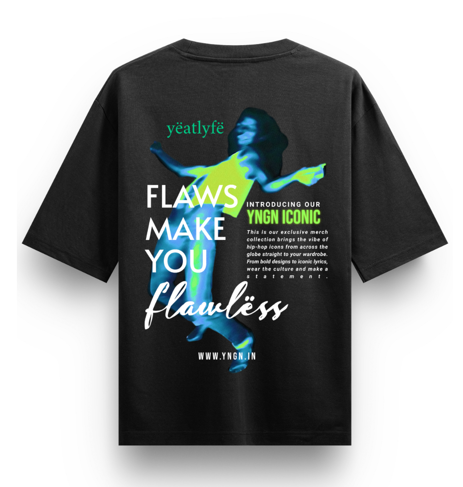 Yeat Flawless | YNGN Iconic | Oversized Short-sleeve T-shirt