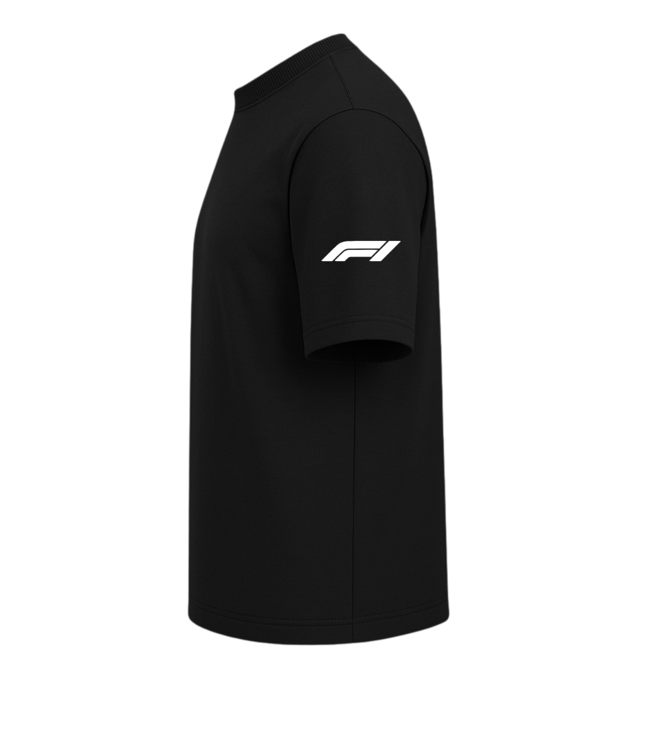 Marlboro F1 Edition | YNGN Iconic | Oversized Short Sleeve T-shirt | Off-White | Black